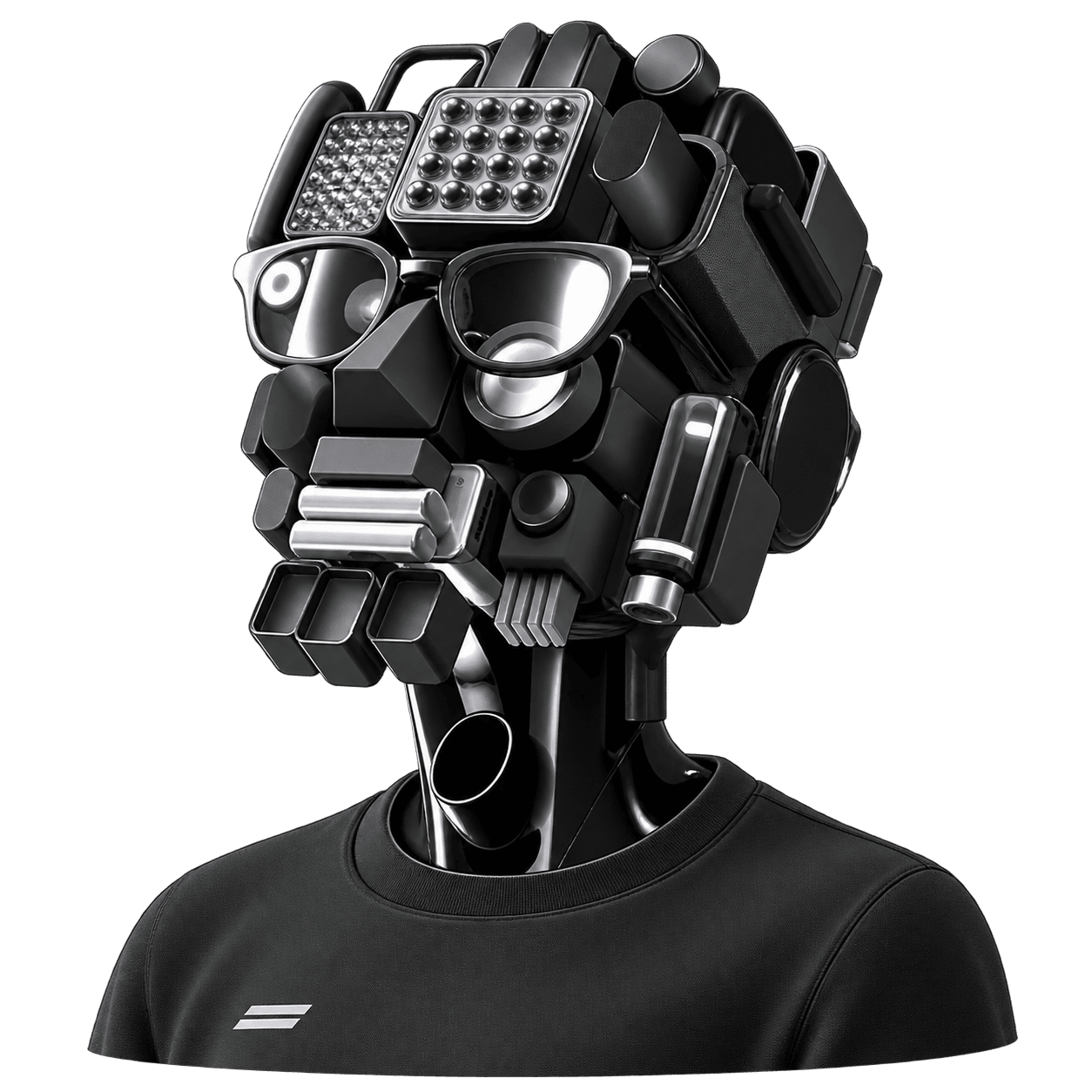 Futuristic Abstract Person